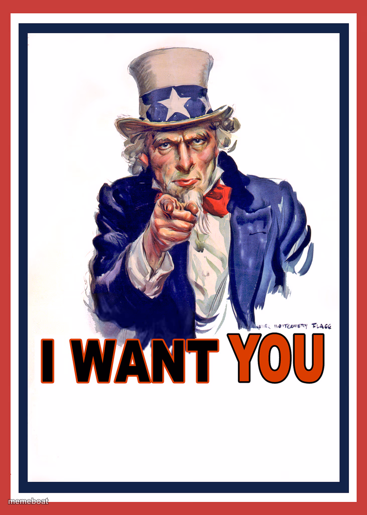 I want You - meme generator image preview