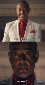 I was acting or was I?