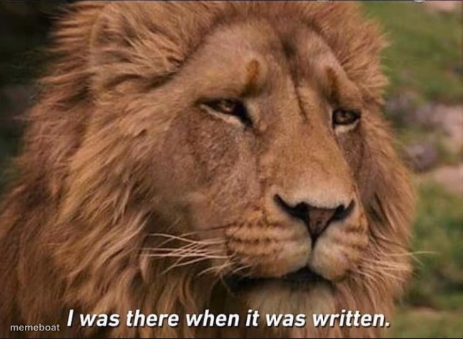 I was there when it was written - meme generator image preview