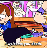I welcome you death