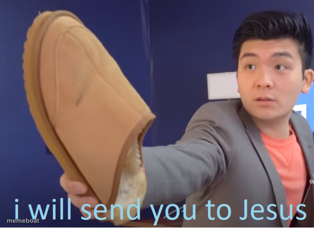 I will send you to Jesus - meme generator image preview