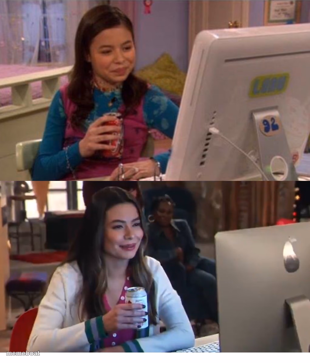 Icarly Interesting Older - meme generator image preview