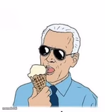 Ice Cream Joe Biden Wojak