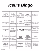 Iceu's Bingo