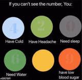 "If You Can't See The Number" but the text is placed properly