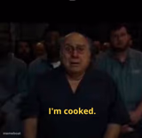 I'm cooked meme