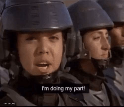 I’m doing my part - meme generator image preview