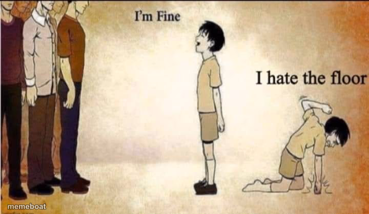 i'm fine - meme generator image preview