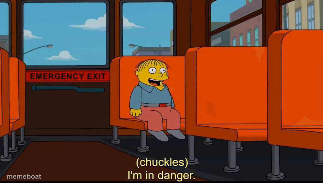 I'm In Danger - meme generator image preview