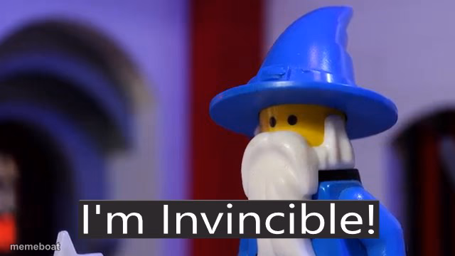 I'm Invincible - meme generator image preview