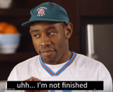 I'm not finished