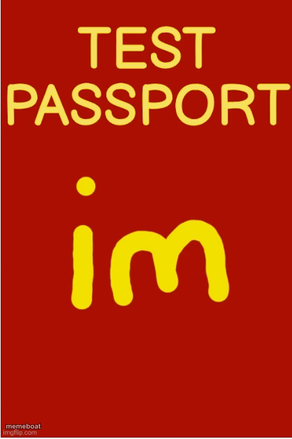 memeboat PASSPORT template - meme generator image preview