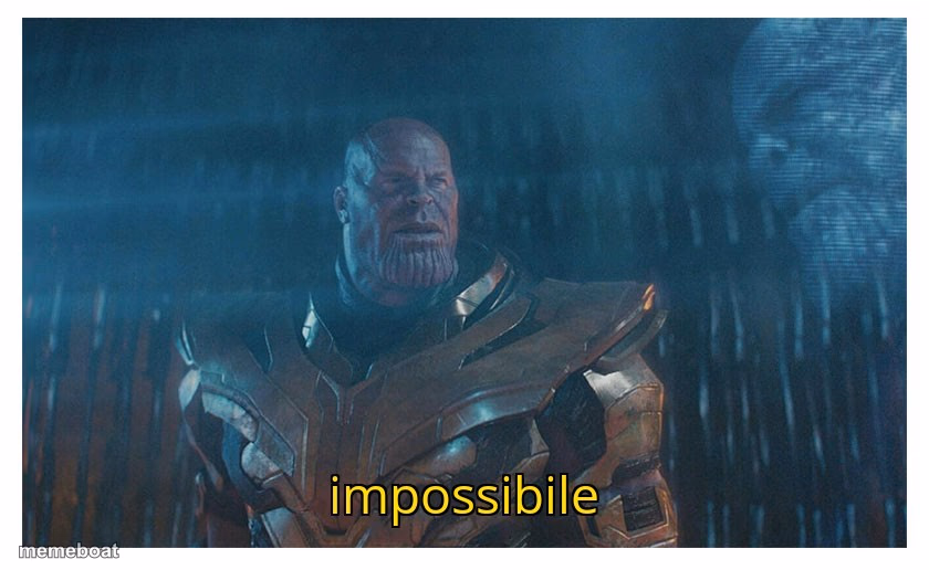 impossibile - meme generator image preview