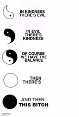 In Kindness There's Evil
