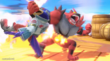 Incineroar Punching