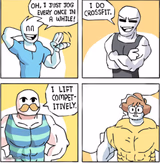 Increasingly buff