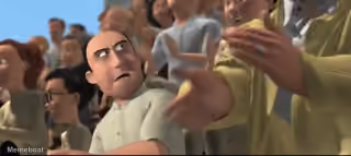 Incredibles Guy Side Eye