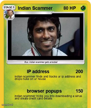 indian scammer - meme generator image preview