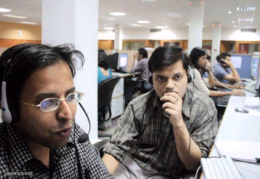 Indian Telemarketer - meme generator image preview
