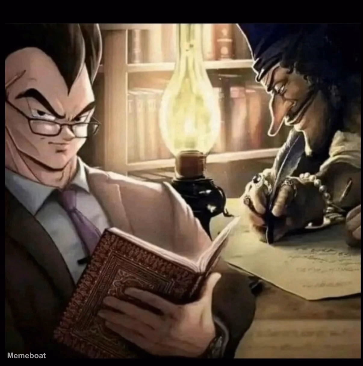 Intellectual Vegeta - meme generator image preview