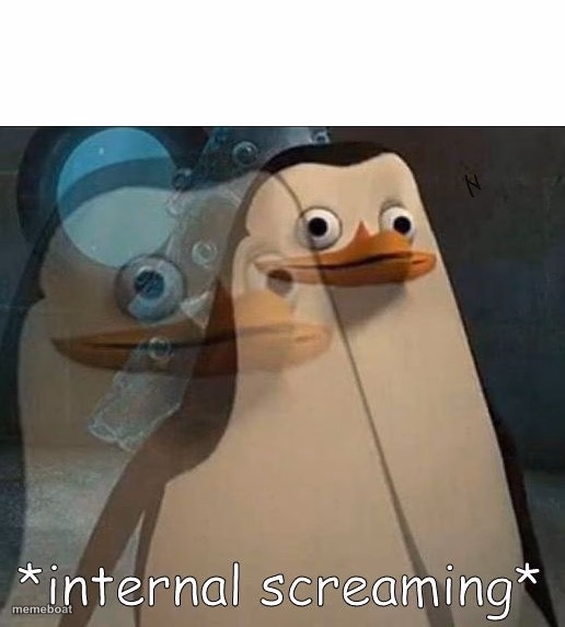 Internal Screaming - meme generator image preview