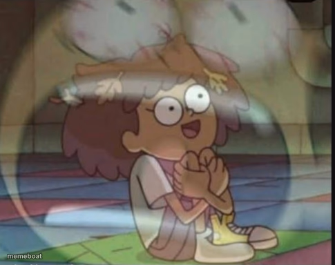 Internal screaming (Amphibia) - meme generator image preview