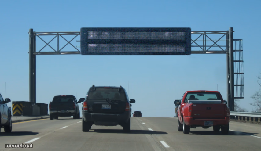 Interstate Message Board - meme generator image preview