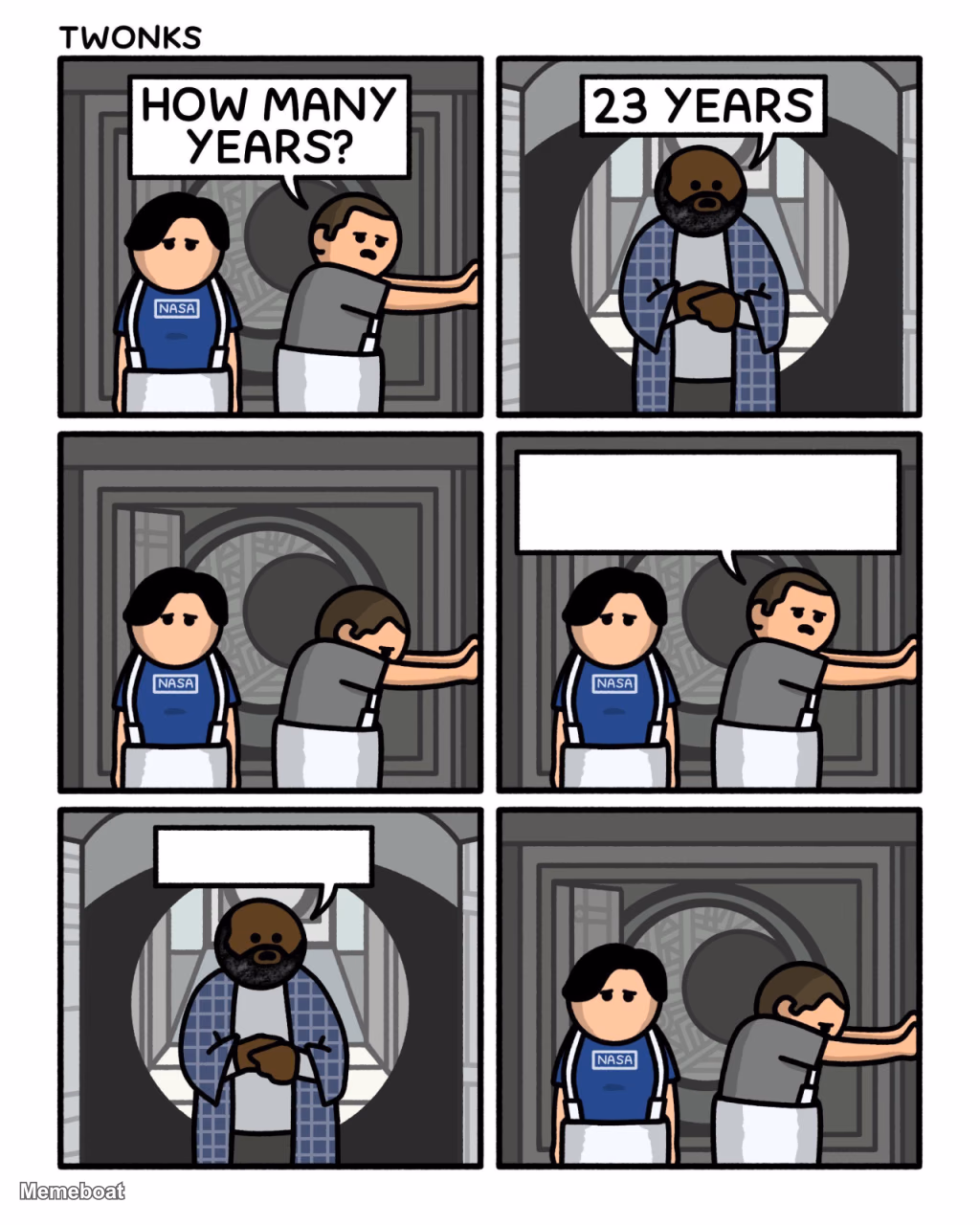 Interstellar How Many Years - meme generator image preview