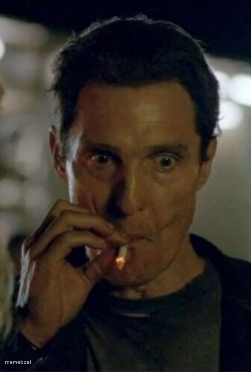 Interstellar Smoking - meme generator image preview