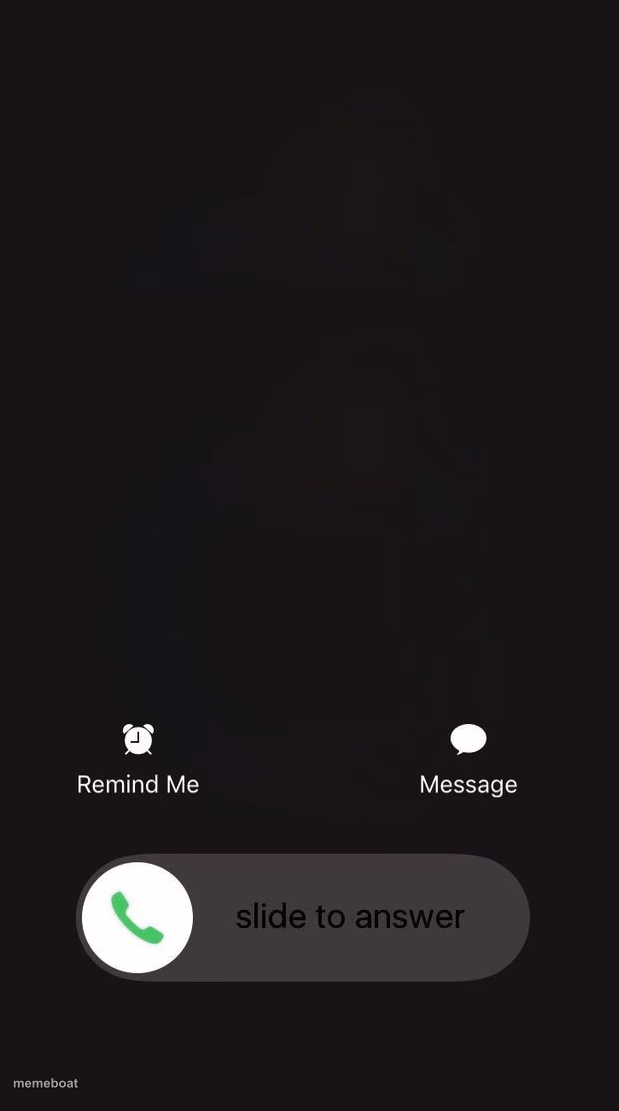 iOS Incoming Call - meme generator image preview