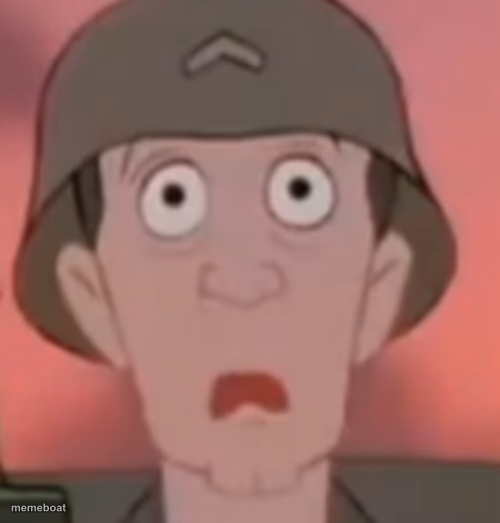 Iron Giant-Thousand Yard Stare - meme generator image preview