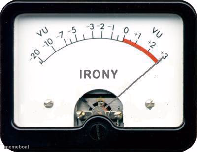 Irony Meter - meme generator image preview