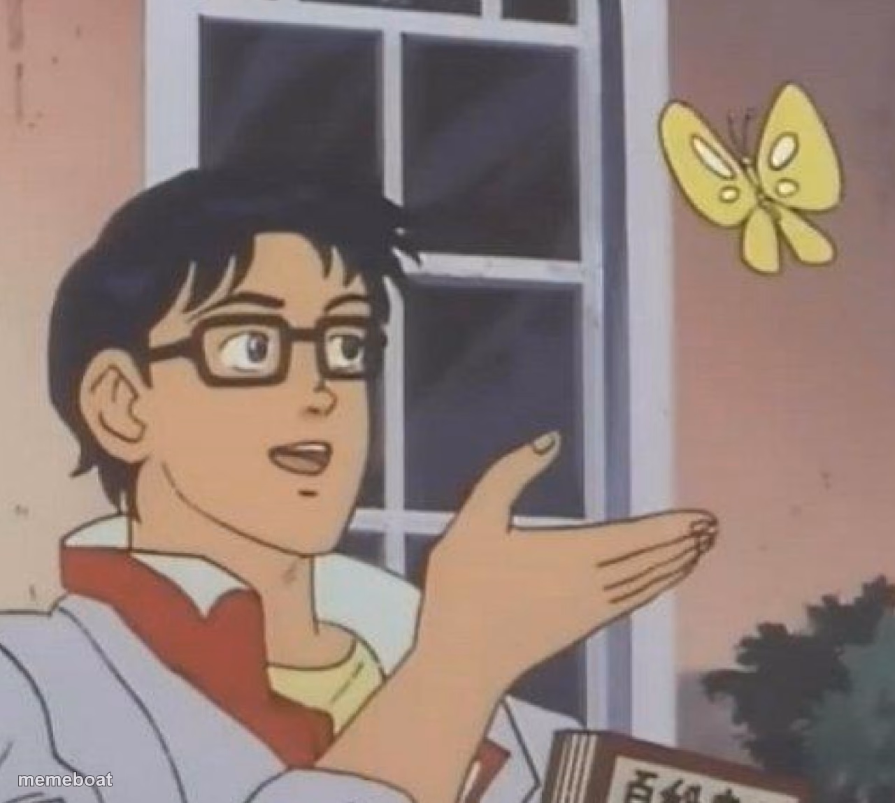 is this butterfly - meme generator image preview
