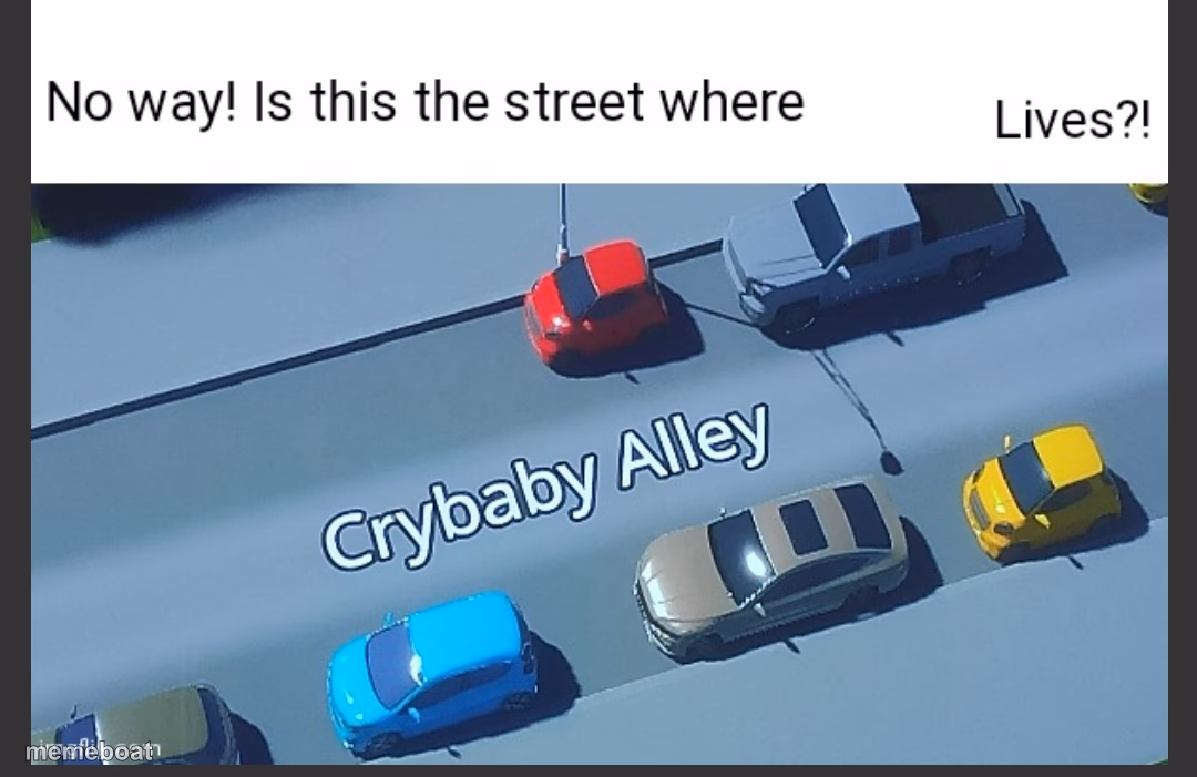 Is this the street where blank lives - meme generator image preview