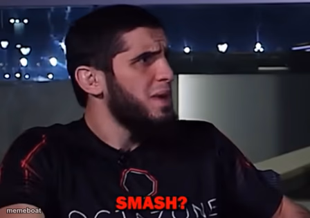 Islam Makhachev smash? - meme generator image preview