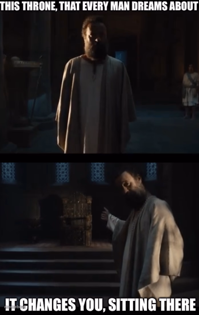 It changes you, sitting there - meme generator image preview