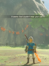 It seems god couldn’t hear your call...