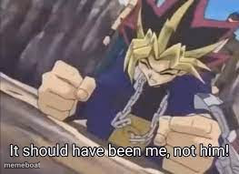 Yugi It Should Have Been Me - meme generator image preview