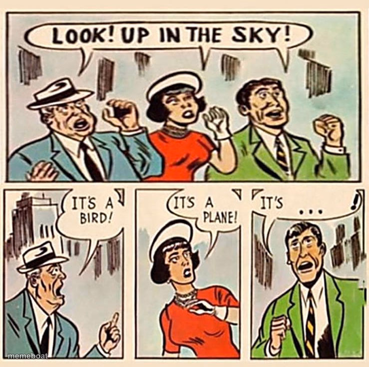 Its a bird, Its a plane - meme generator image preview