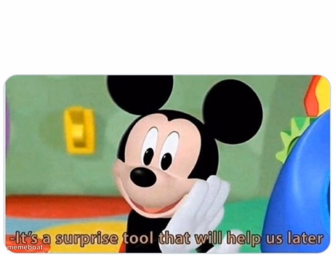 It's a surprise tool that will help us later - meme generator image preview