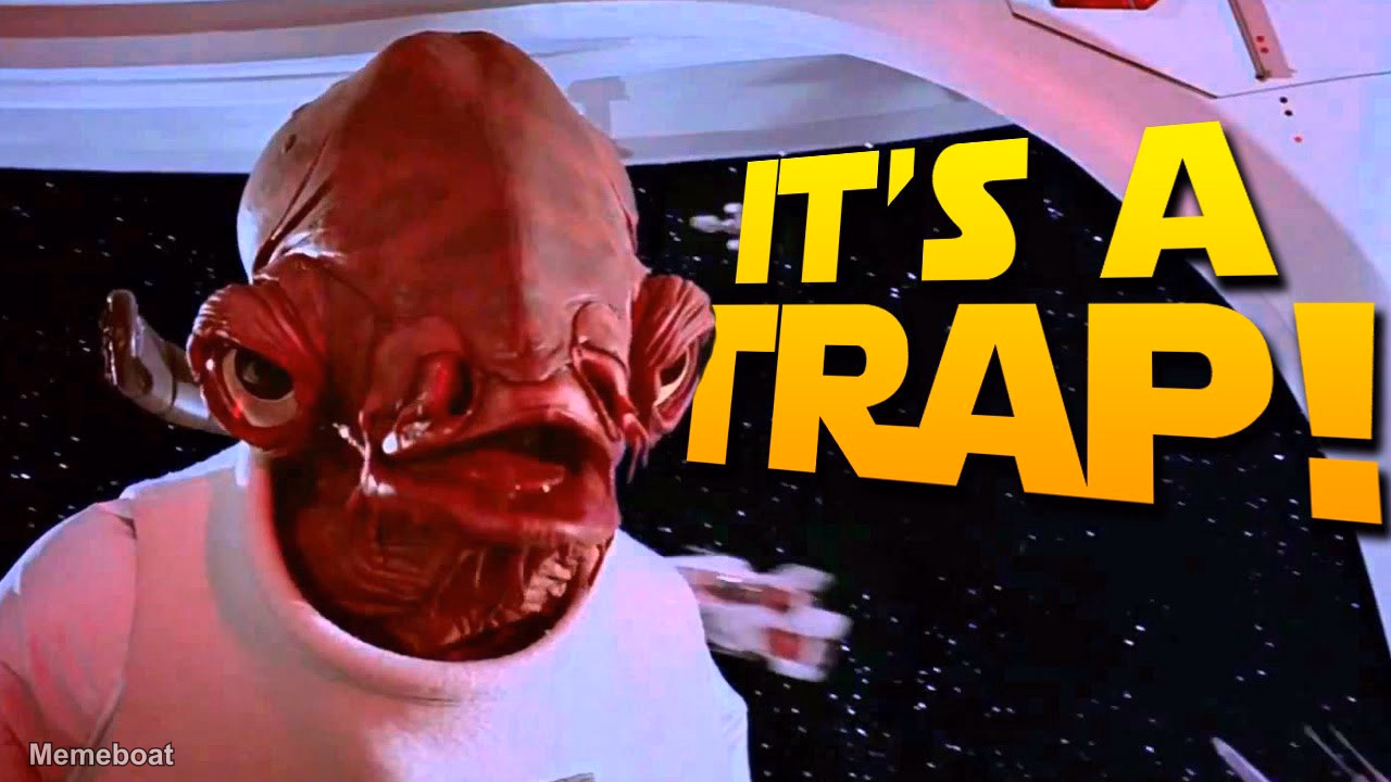 It's a Trap! - meme generator image preview