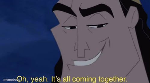 It's all coming together - meme generator image preview