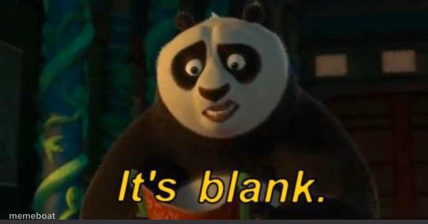ITS BLANK - meme generator image preview