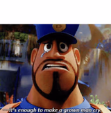 It's enough to make a grown man cry