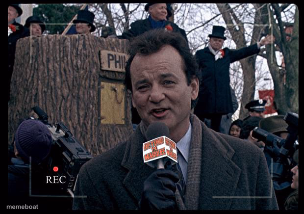 It's Groundhog Day. Again. - meme generator image preview