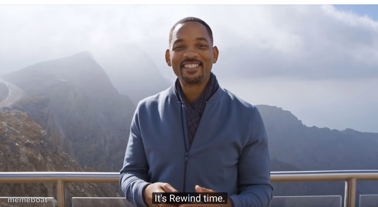 It's rewind time - meme generator image preview