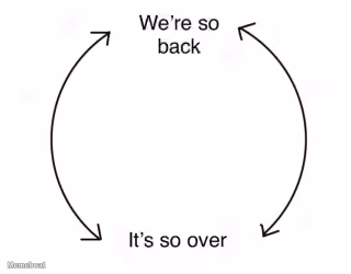 It's so Over, We're so Back Cycle
