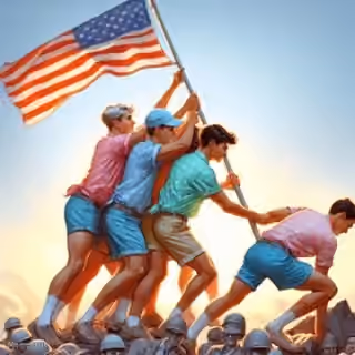 Iwo Jima Frat Parody