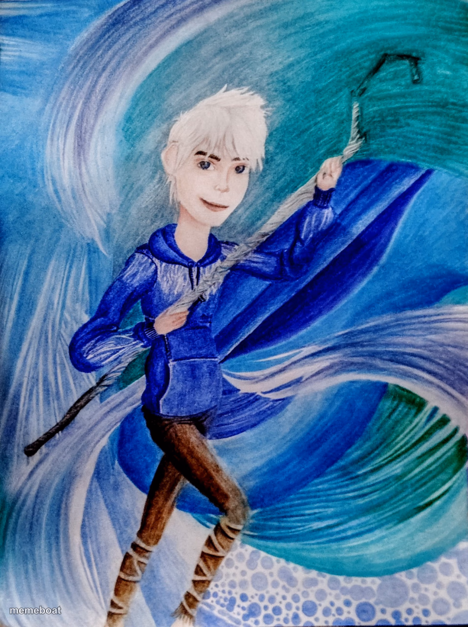Jack Frost drawing - meme generator image preview
