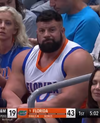 Jacked Florida Gator Fan Final Boss - March Madness